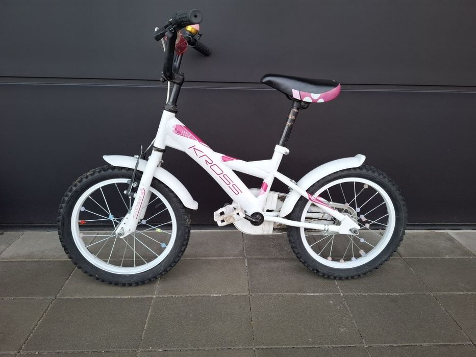 Kross lilly rower dla dziecka kola 16 cali. Polecam