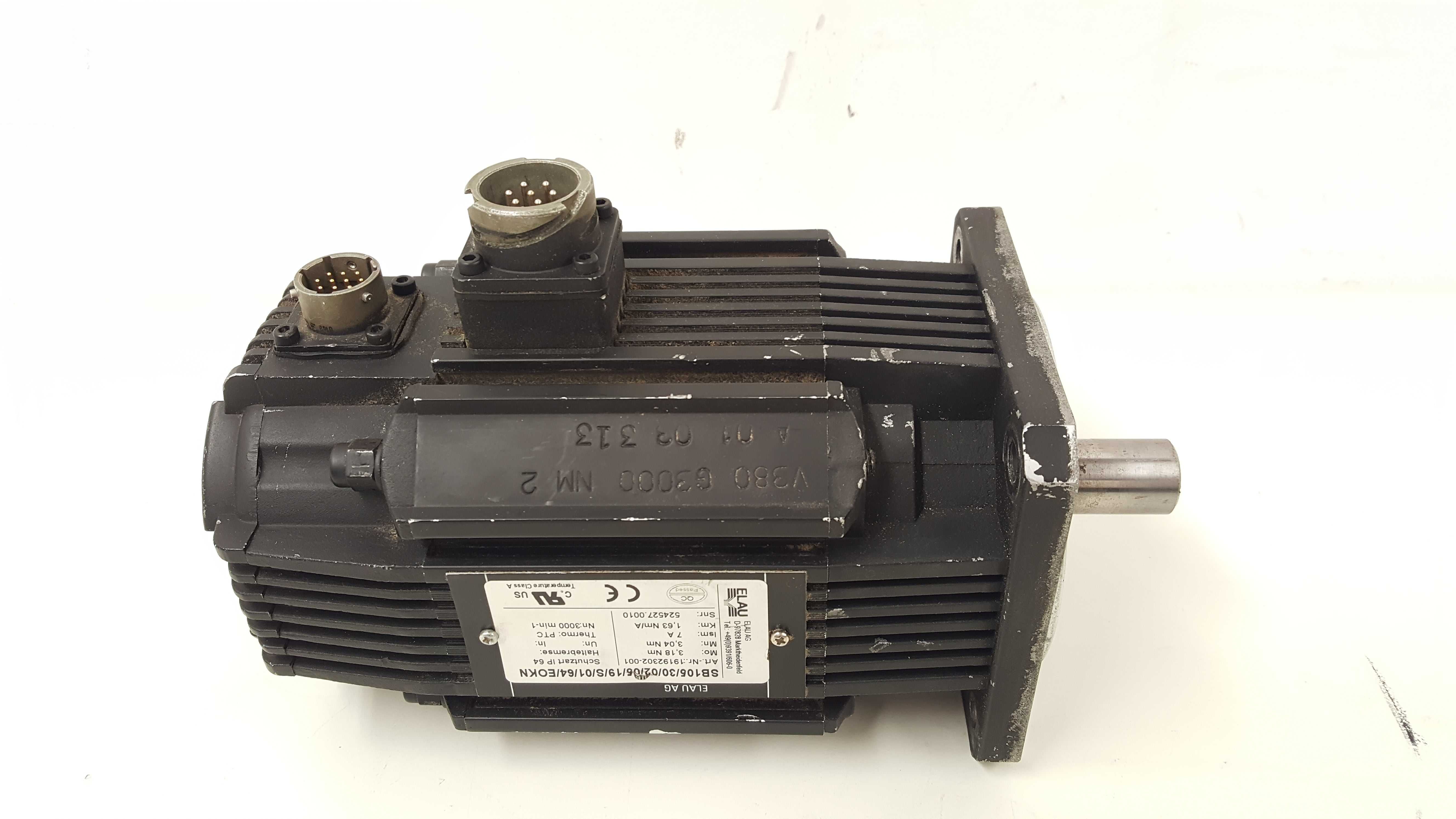 ELAU SERVO MOTOR SB105/30/02/05/19/S/01/64/EOKN Pfeffer RPL 11-1 SK