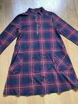 Vestido Xadrez Zara