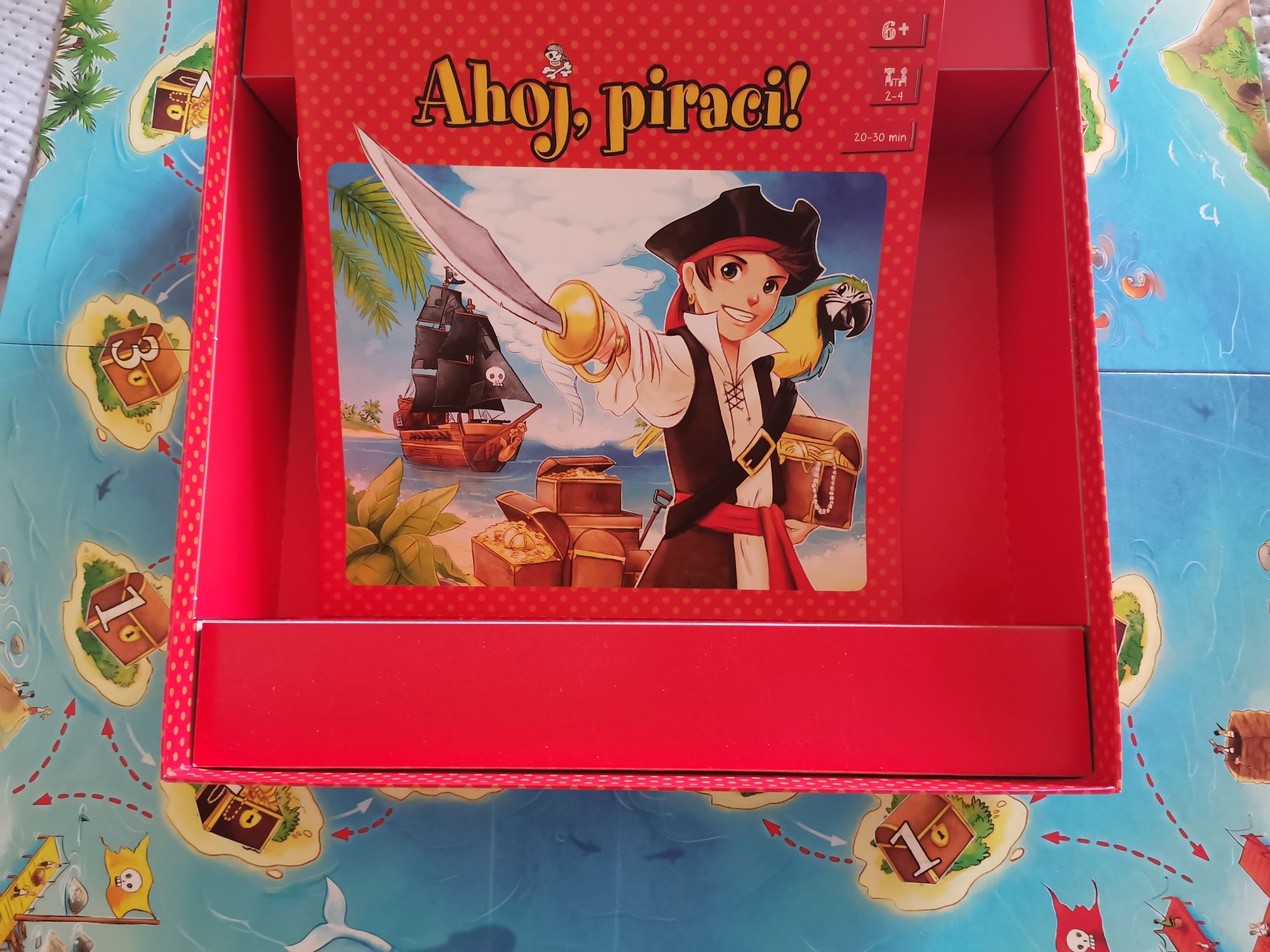 Gra planszowa rodzinna Egmont Ahoj Piraci