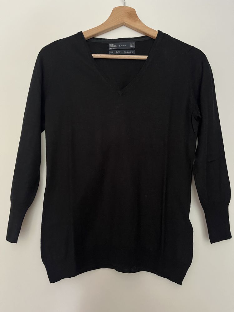 Sweter czarny Zara 36