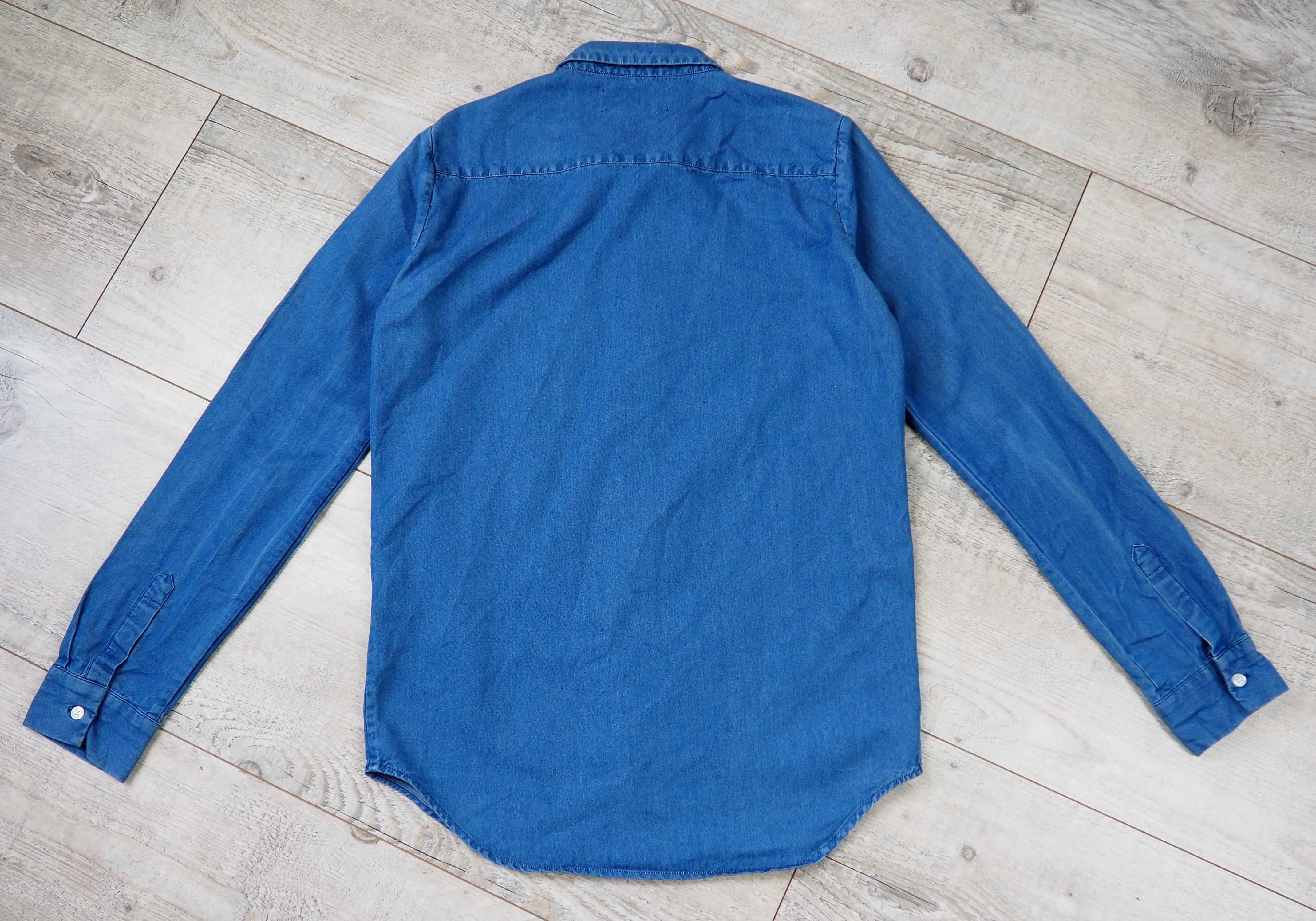 HOLZWEILER_Karl Denim Shirt_ koszula jeansowa męska_rozmiar S