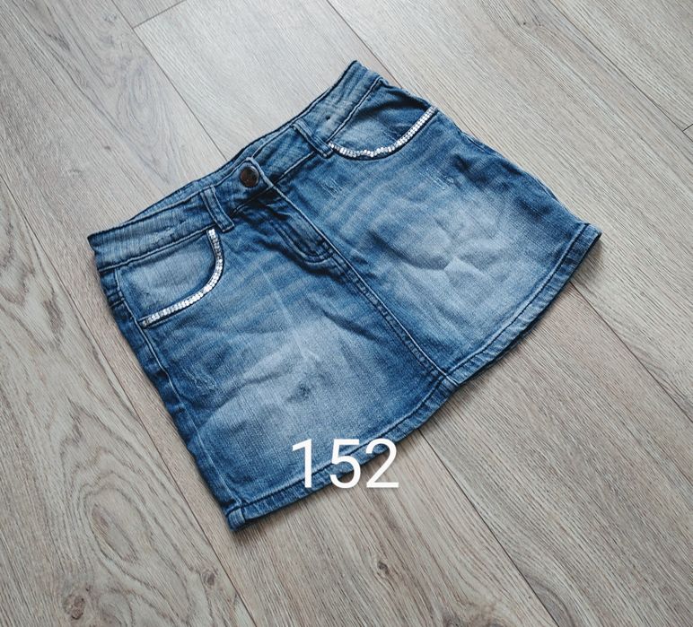Spódniczka dżinsowa młodzieżowa 152