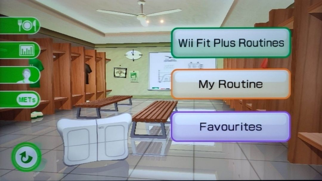 Wii balance board + wii fit plus