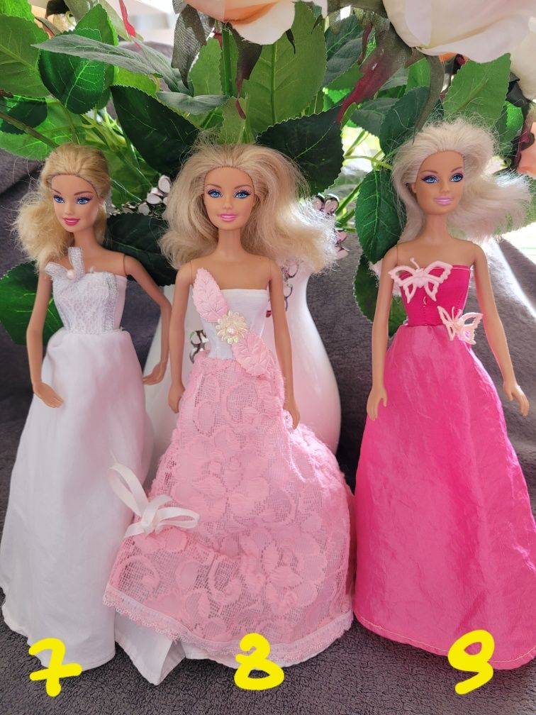 zestaw nr 8 suknia dla lalki Barbie