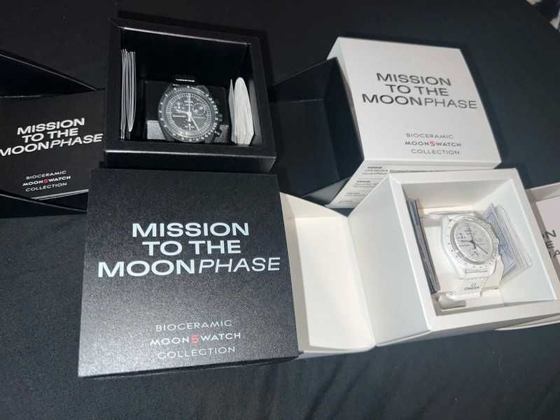 Omega x Swatch SO33B700 Snoopy Unikatowy Design Nowy Model