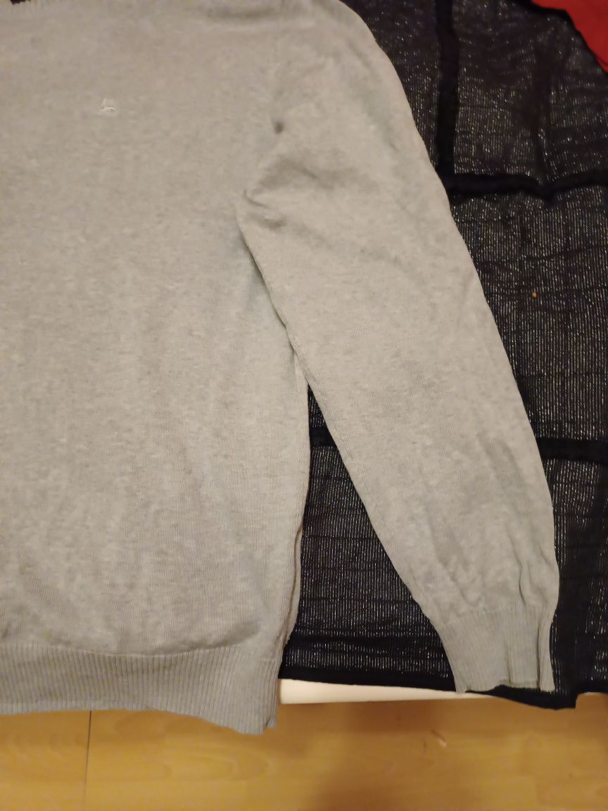Sweter XXL LERROS dopasowany meski