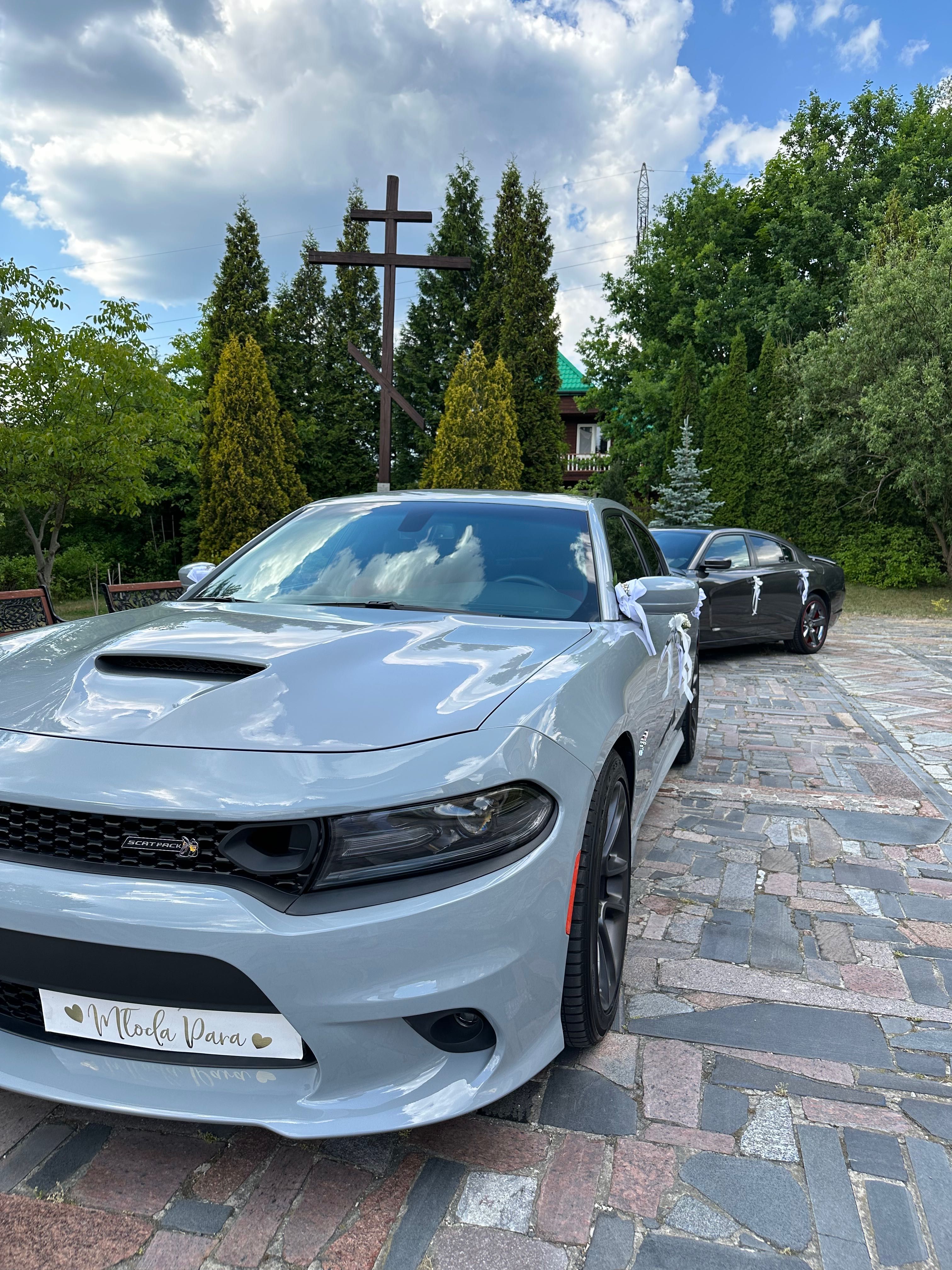 Auto do ślubu - unikat Dodge Charger Scat Pack