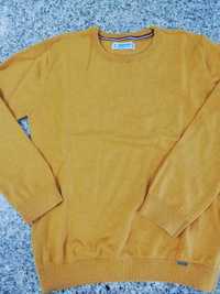 Camisola de malha manga comprida de menino 8 anos / cor amarelo
