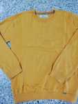 Camisola de malha manga comprida de menino 8 anos / cor amarelo