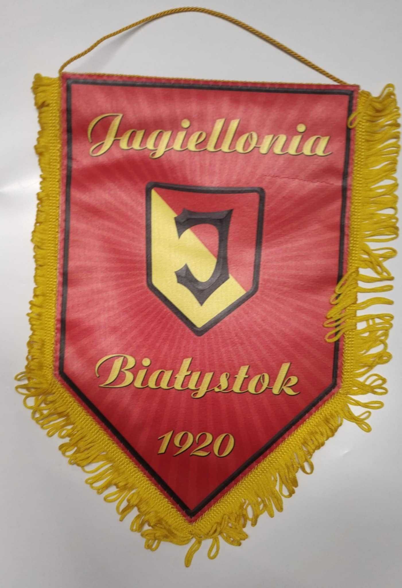Proporczyk Jagiellonia Białystok.