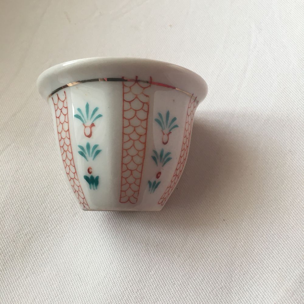 Taça de porcelana