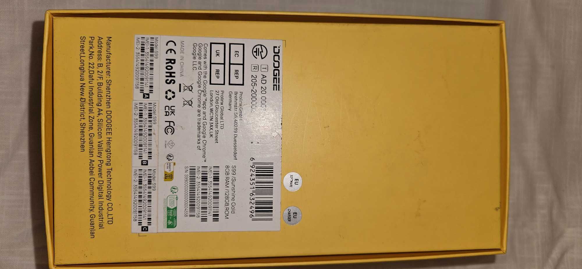 Pancerny telefon DOOGEE S99