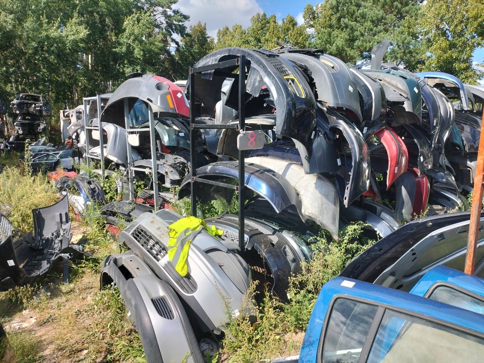 KOMPLETNY PRZÓD MASKA ZDERZAK LAMPY BŁOTNIKI VOLVO V50 I S40 II 426-26