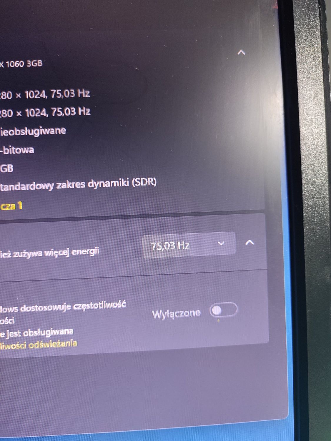 (Mocny) Komputer + Monitor 75Hz/i3-6100 4x3,7GHz/GTX 1060/DDR4/M.2 SSD