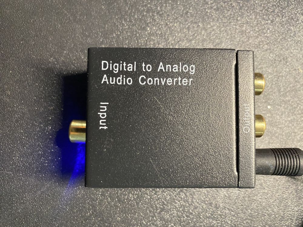 Digital to analogue Audio converter