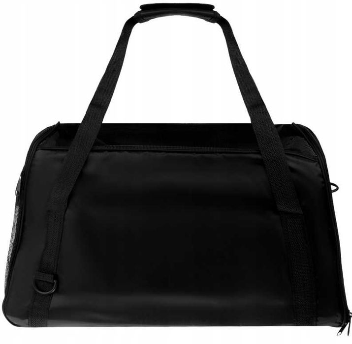 Duży mocny transporter dla psa kota królika czarny nowy!