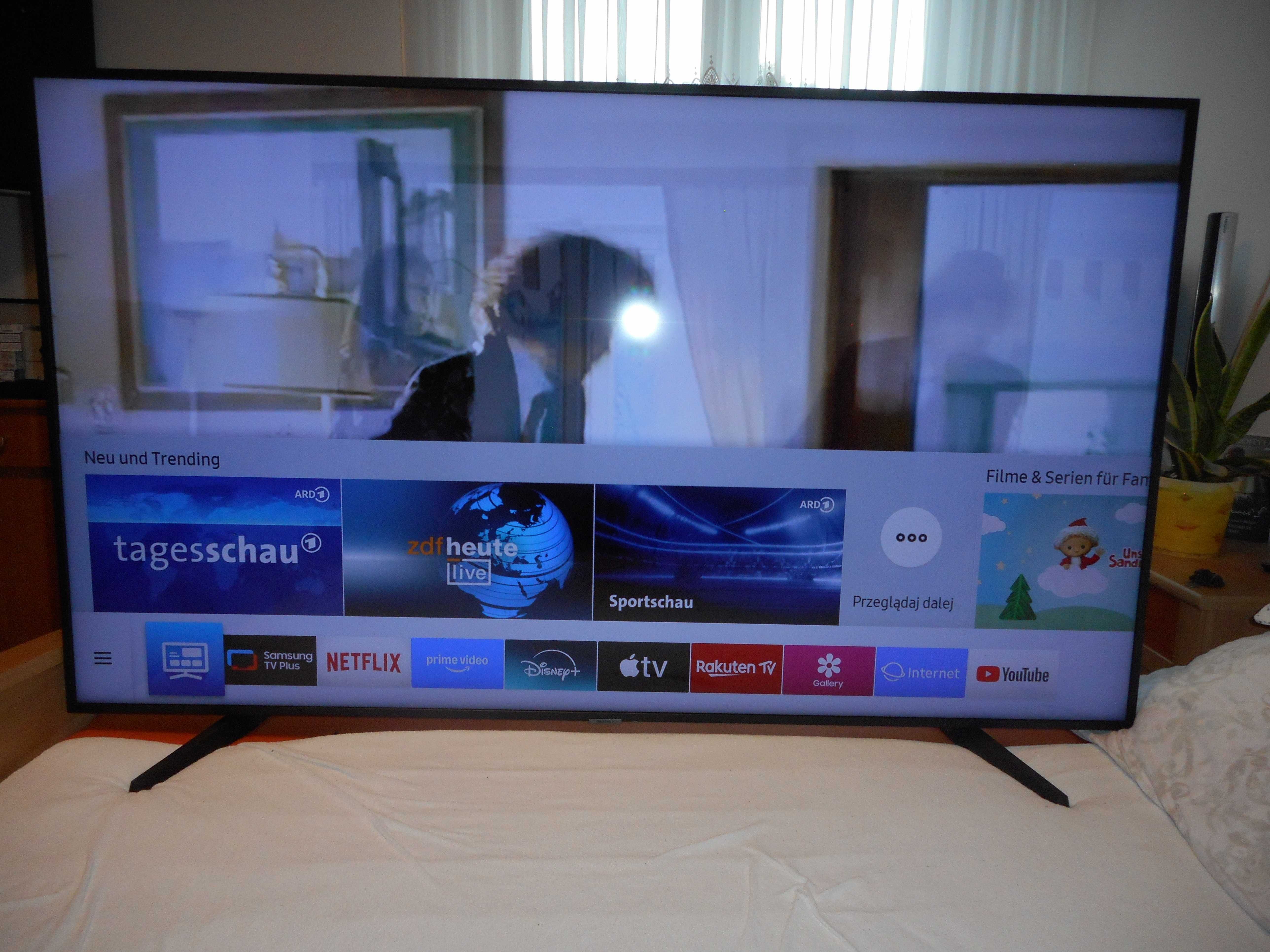 Super Telewizor Samsung 65 cali DVBT-2   Smart TV 4-K UHD