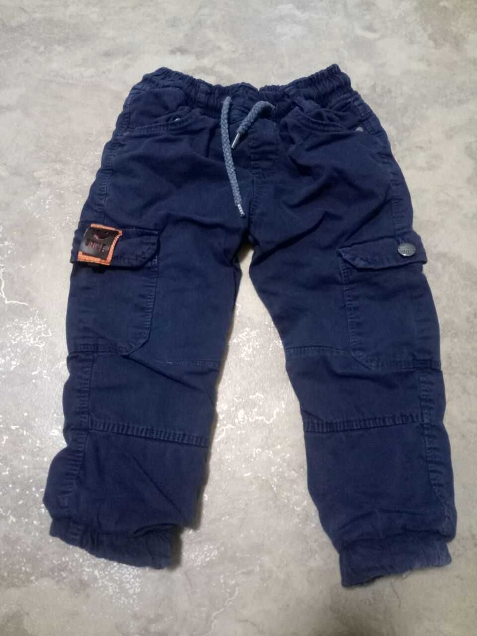 Джинсы штаны на весну/осень с травкой для мальчика 98-104р