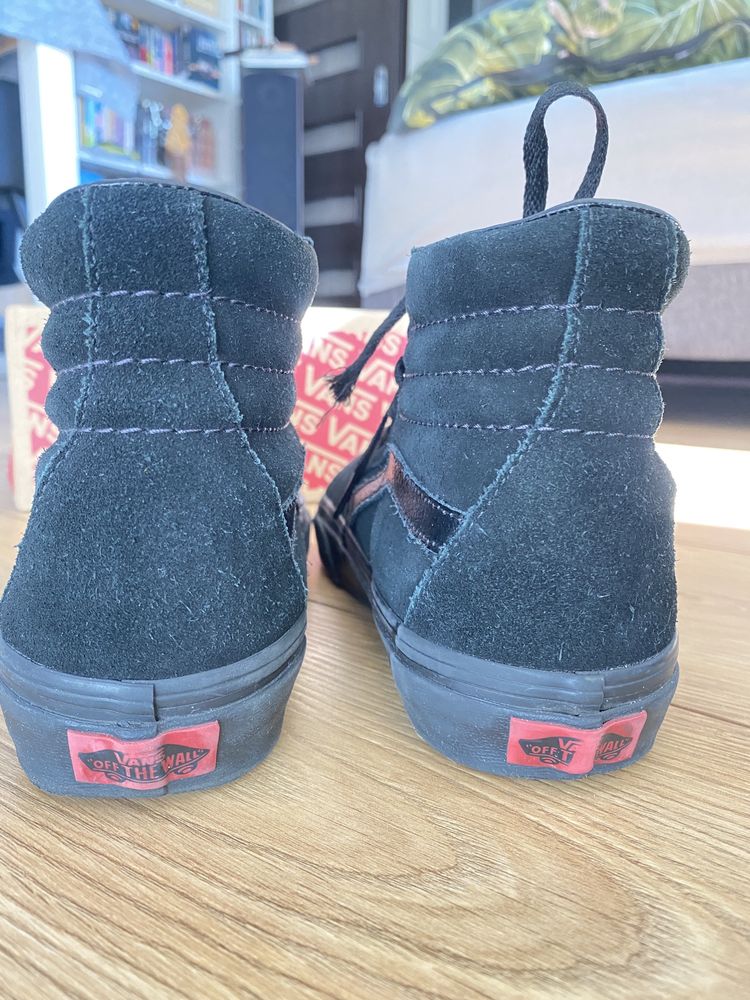Vansy wysokie trampki zamszowe Vans SK8-Hi