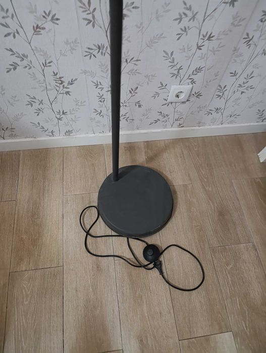 candeiro cinza escuro