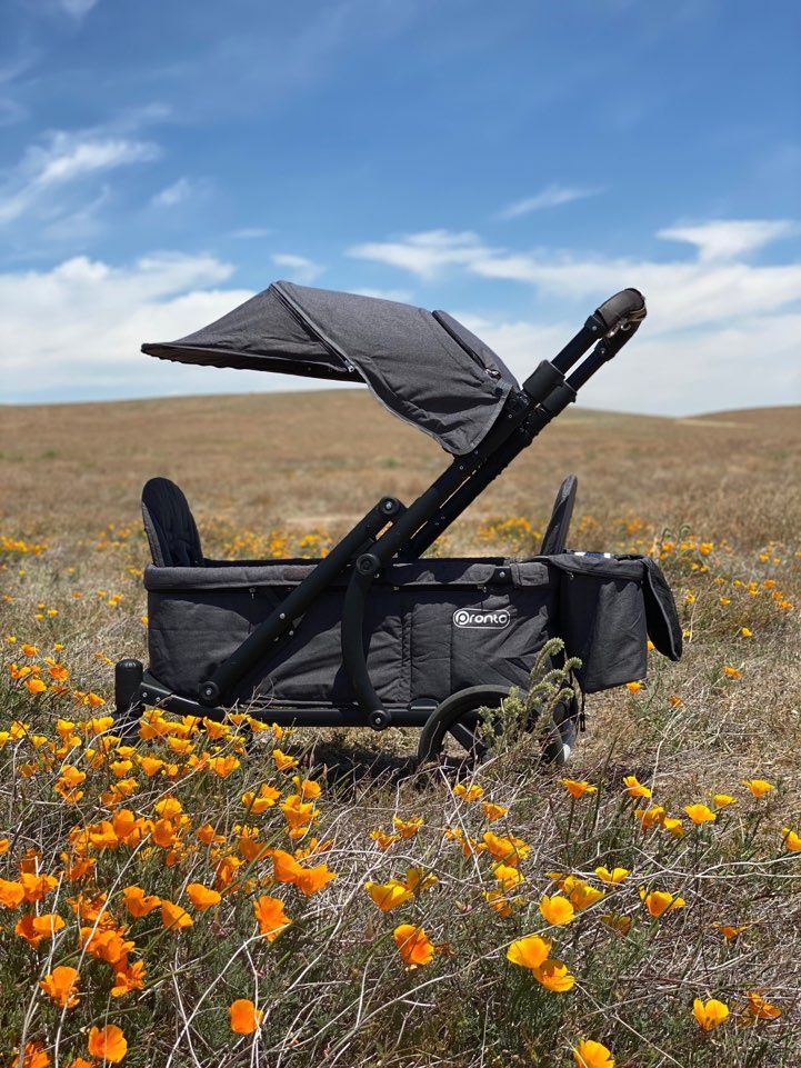 Wózek spacerowy PRONTO STROLLER, dla dwójki i trójki dzieci!