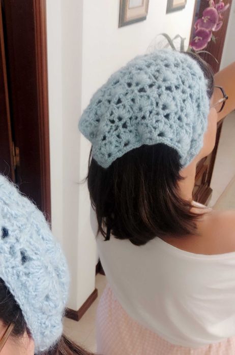 Bandana em crochê
