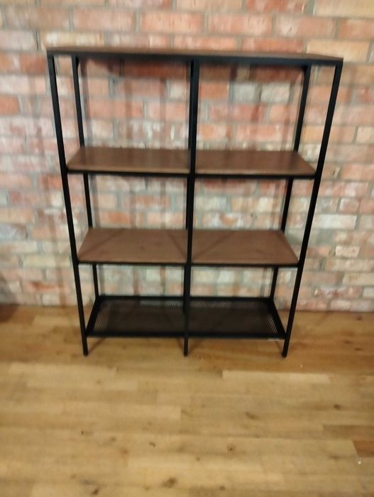 FJÄLLBO
Regał, czarny, 100x136 cm