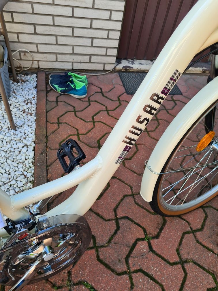 Nowy piękny rower miejski HUSAR Kopenhaga Holender Shimano