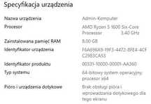 Komputer stacjonarny, tani do gier GTX 1060 6gb, Ryzen 5 1600, SSD 500
