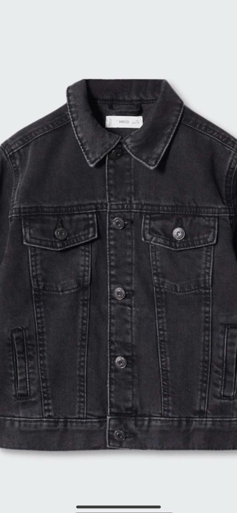 Куртка із деніму, бренд Mango. Розмір 164, 13-14 років