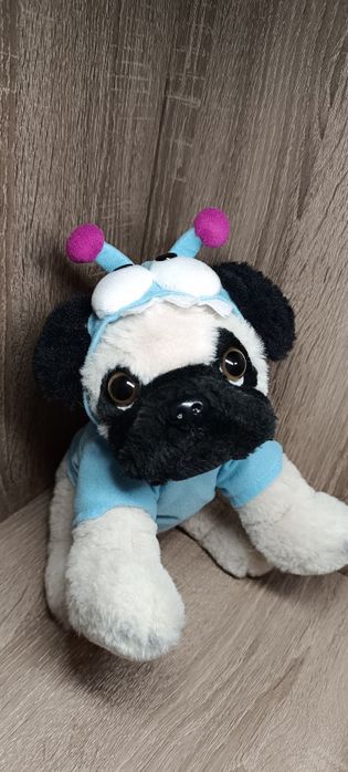 Мопс мягкая игрушка