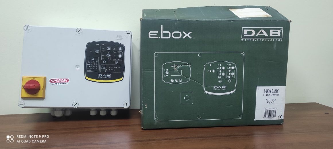 Панель управления DAB E-BOX BASIC 230/50-60