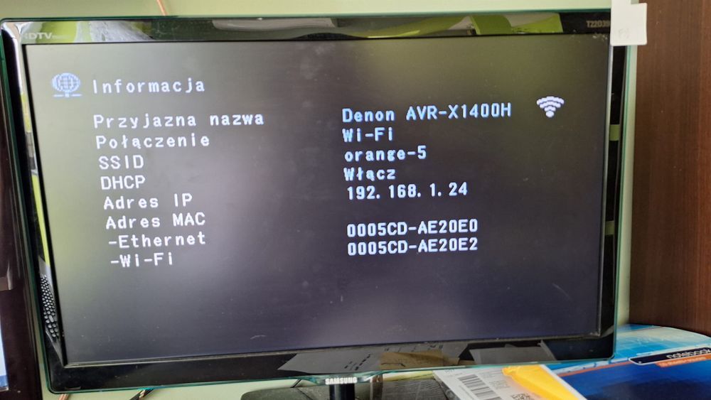 7.2 Denon AVR-X1400 Wi-Fi BT Heos Airplay 4k60p Net Radio  Hi-res