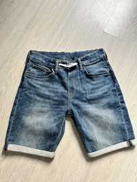 H&M spodenki jeansowe 158 cm