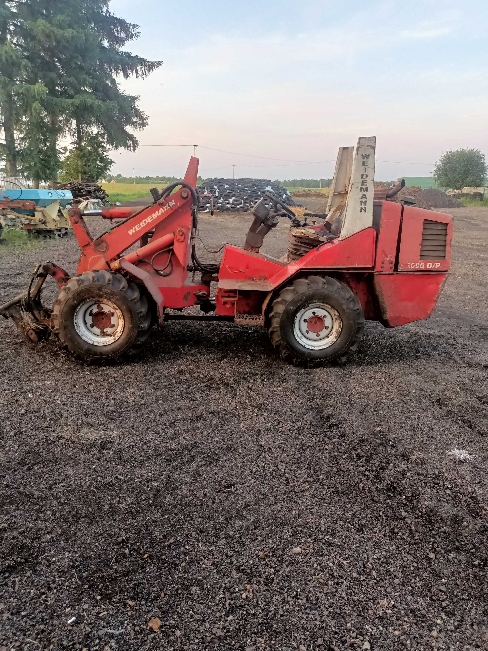 Ładowarka weidemann 1090d/p mini ładowarka