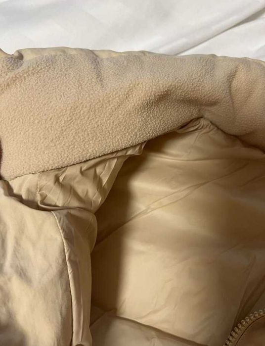 пуховик пуффер бежевий зимовий Puma