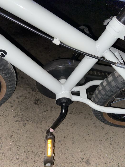 Детский велосипед Miqilong ST 16" Серебристый