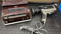 Camara e video gravador VHS JVC HR-2200EG GX-88E