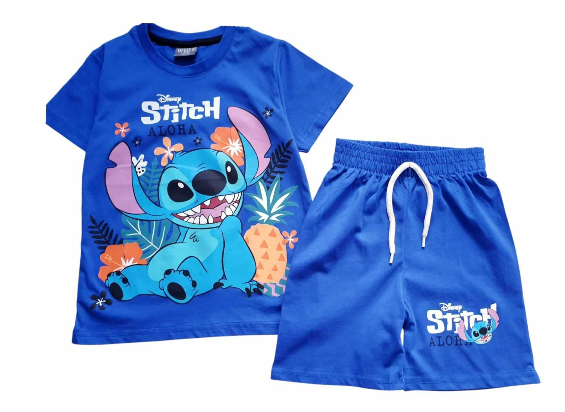 Stitch komplet dla chłopca nowy 104 cm