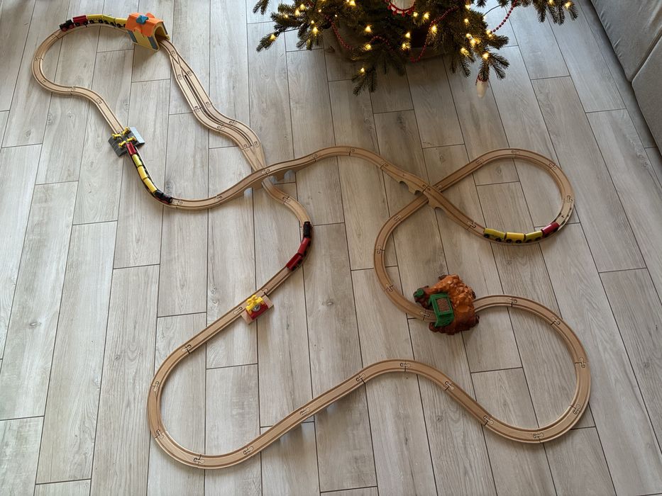 Kolejka drewniana IKEA