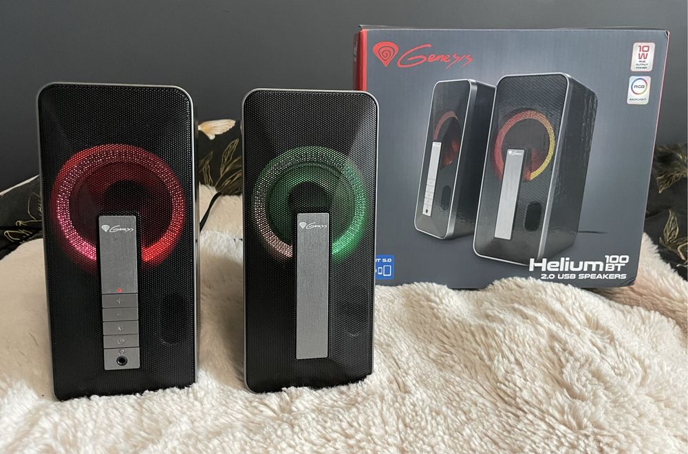 Helium Genesis Bluetooth RGB Głośniki