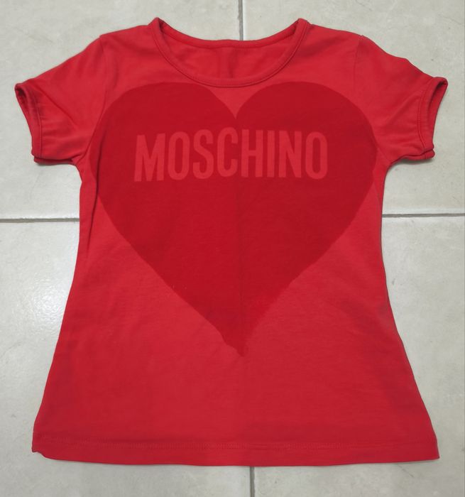 T-shirt Vermelha da Moschino