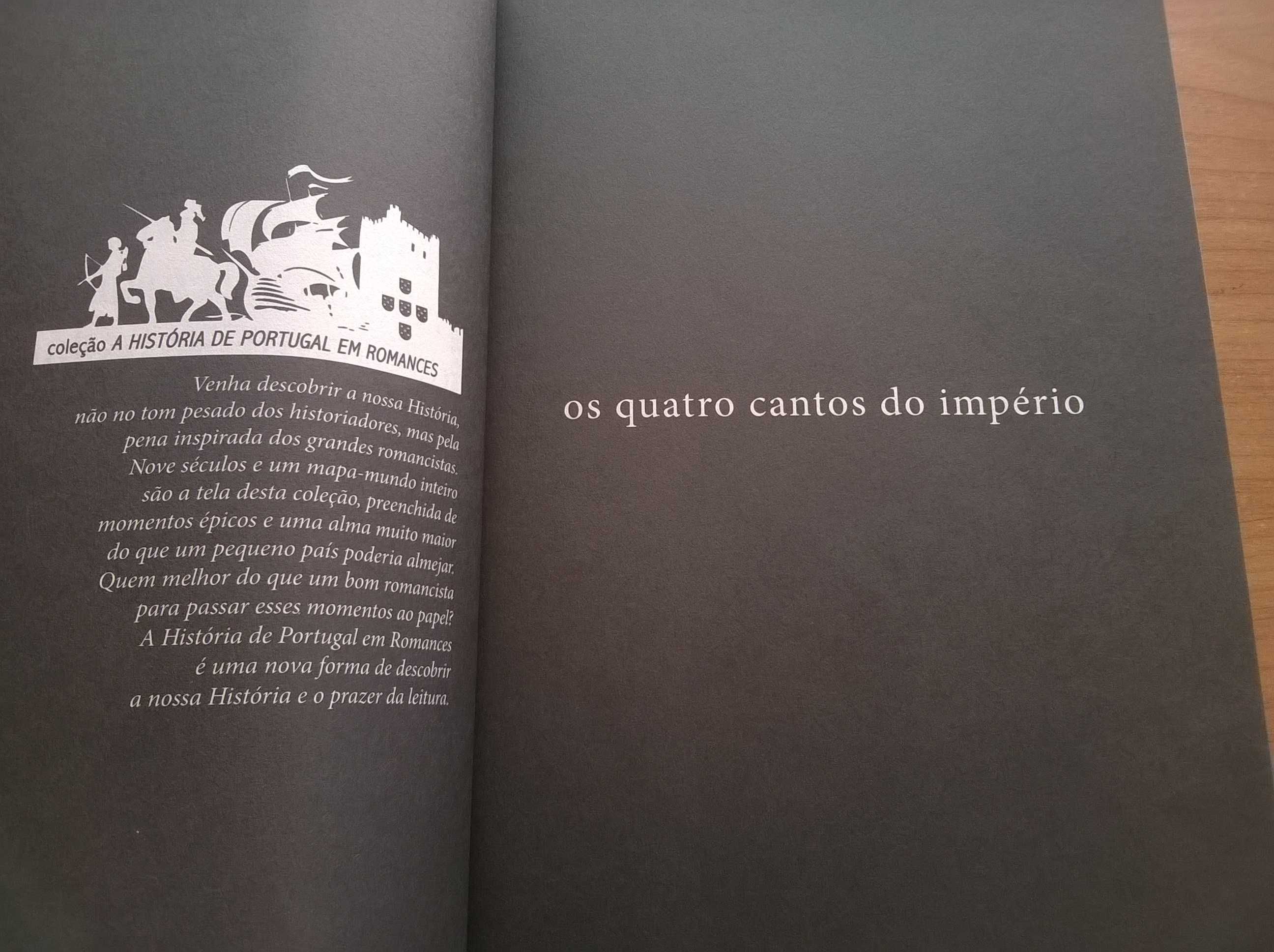 Os Quatro Cantos do Império (autografado) - André Canhoto Costa