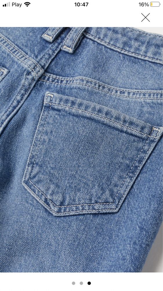 Spodnie jeans / dżinsowe h&m
