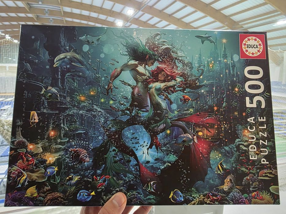 Troca de puzzle 500 peças