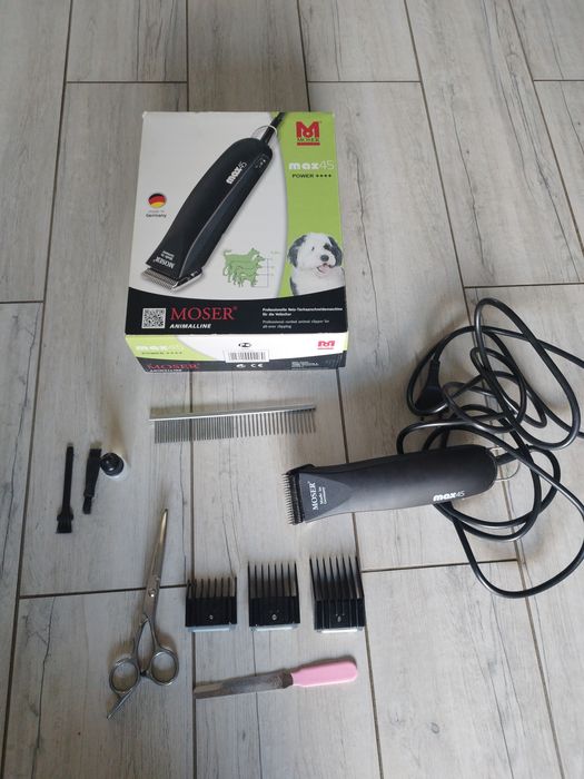Maszynka Moser max 45 power +++ do strzyżenia psa kota
