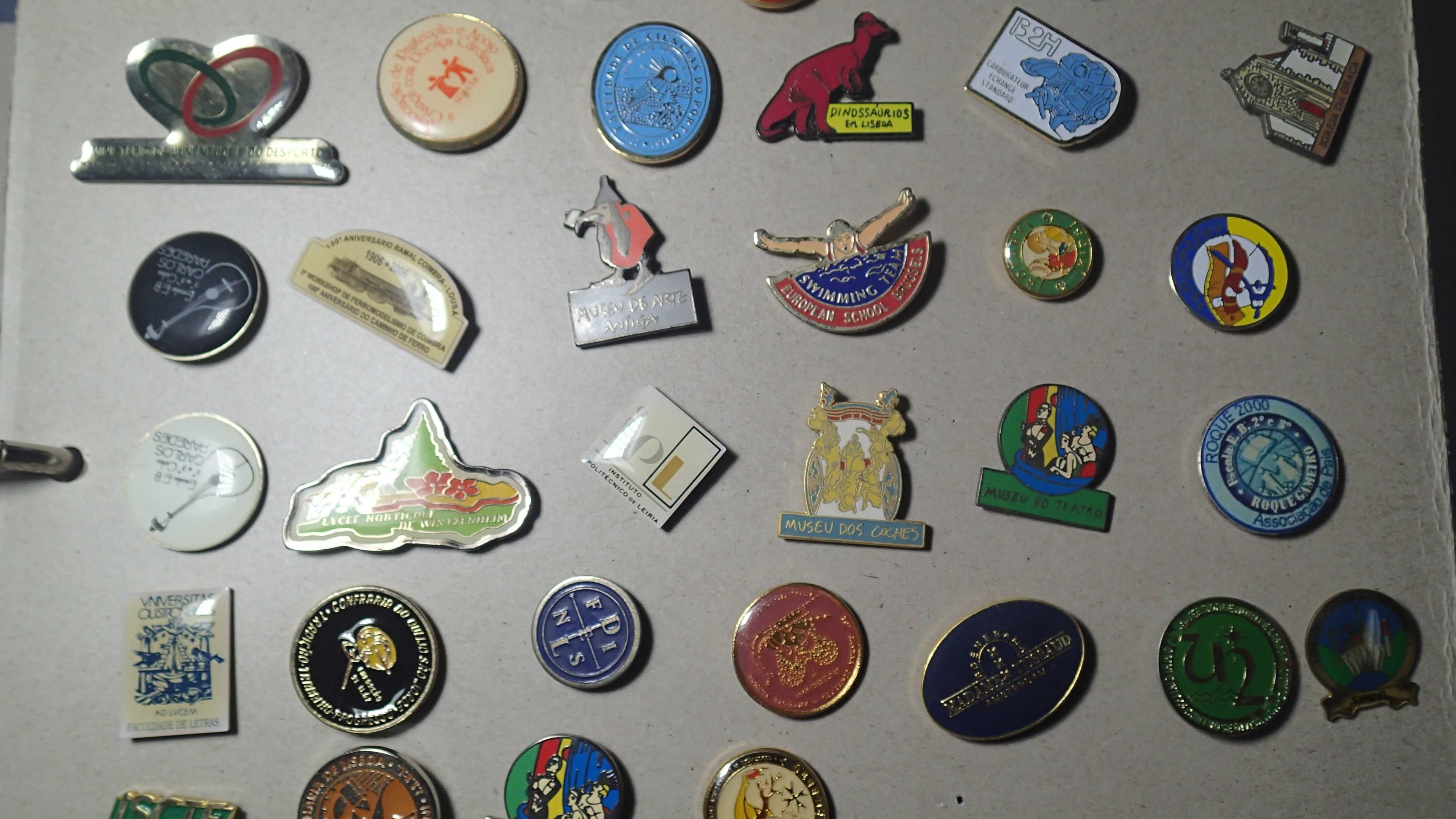 Pins antigos de Mergulho, Portugal, Faculdades,Museus e Escolas