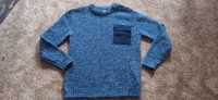 Niebieski ciepły sweter sweterek Zara Boys rozm 164 jak nowy
