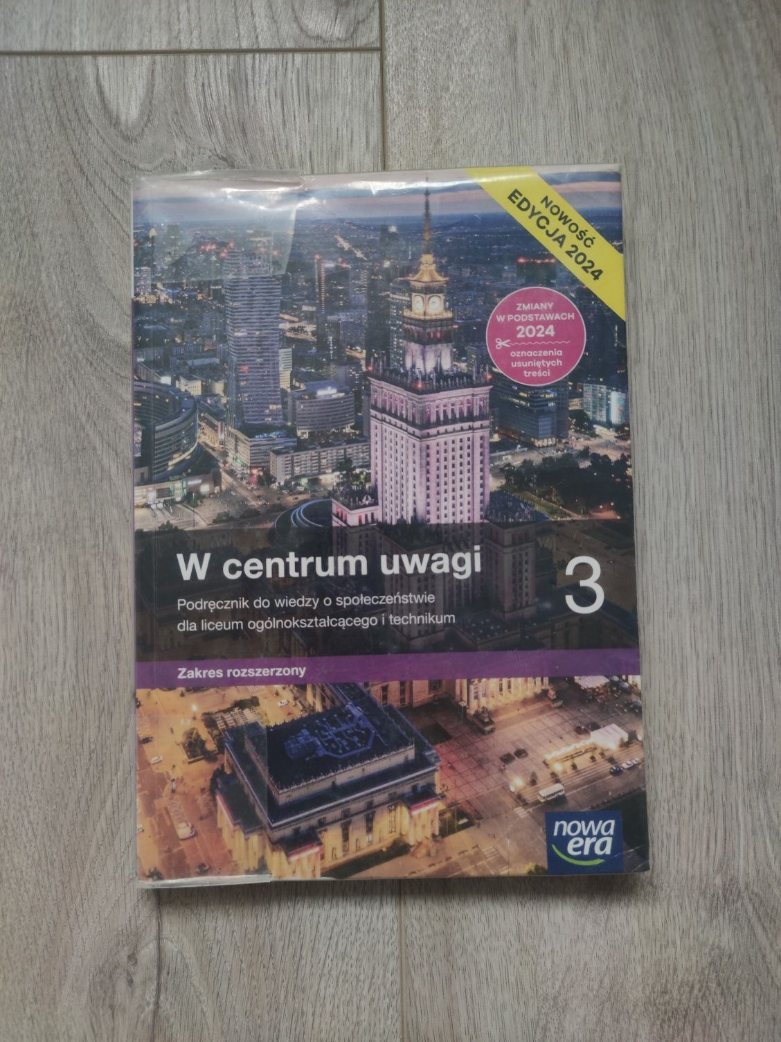 Podręcznik „W centrum uwagi 3” zakres rozszerzony EDYCJA 2024